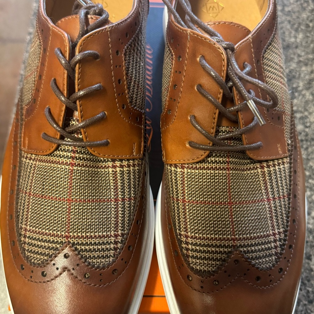 COPY - Men's Oxford Casual Shoes/ Cognac